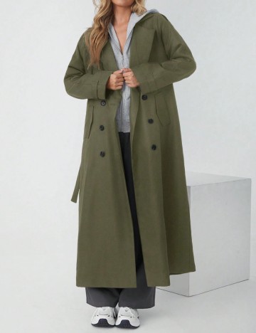 Trench Shein, verde