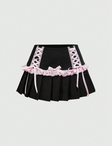 Fustă Pantalon Shein Romwe, negru