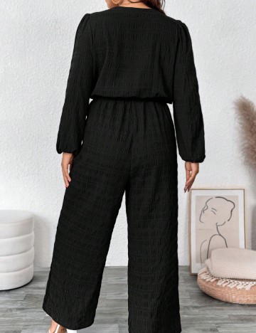 Salopetă Shein Curve+, negru