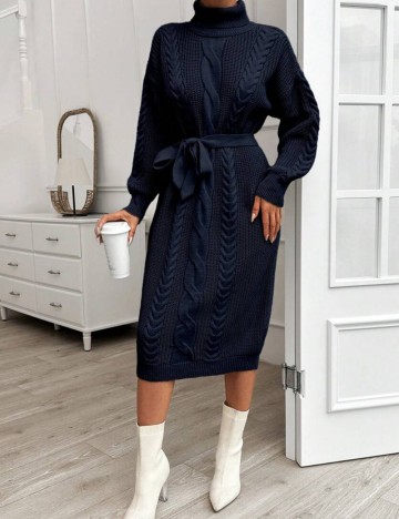 Rochie midi Shein, albastru
