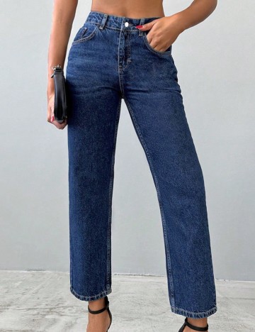 Jeans Shein, albastru