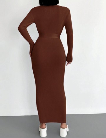 Rochie maxi Shein, maro