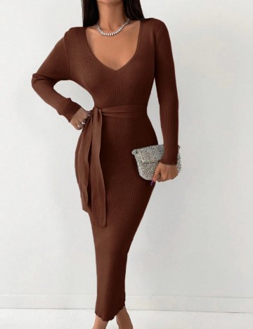Rochie maxi Shein, maro