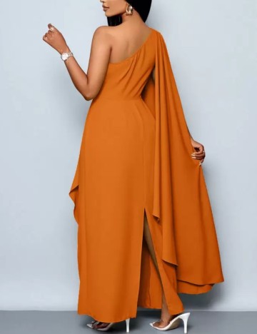 Rochie maxi Shein, portocaliu
