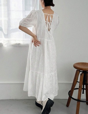 Rochie maxi Shein, alb
