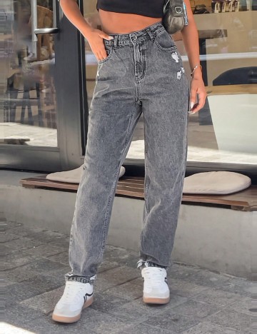 Jeans Shein, gri