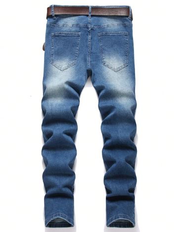 Jeans Shein, albastru