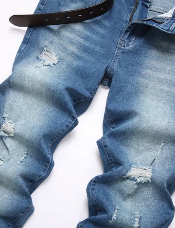 Jeans Shein, albastru