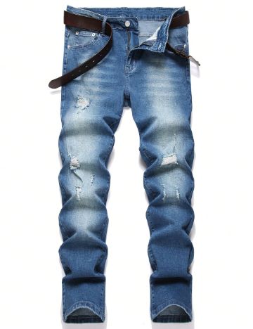 Jeans Shein, albastru