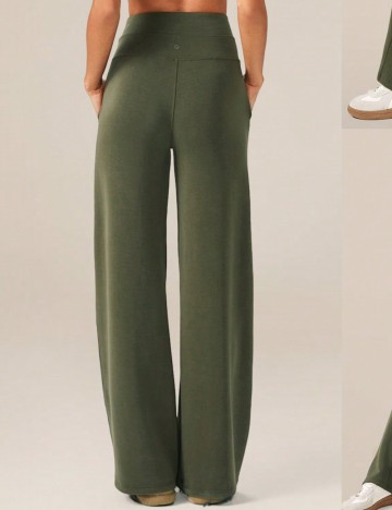 Pantaloni Shein GLOWMODE, kaki