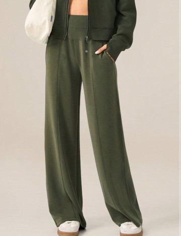 Pantaloni Shein GLOWMODE, kaki