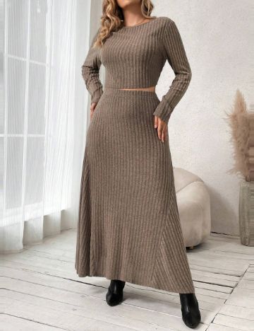 Compleu Shein Curve+, bej