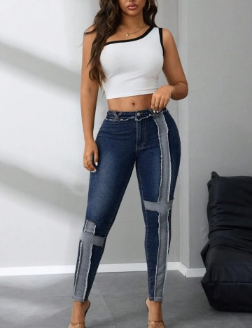 Jeans Shein, mix culori