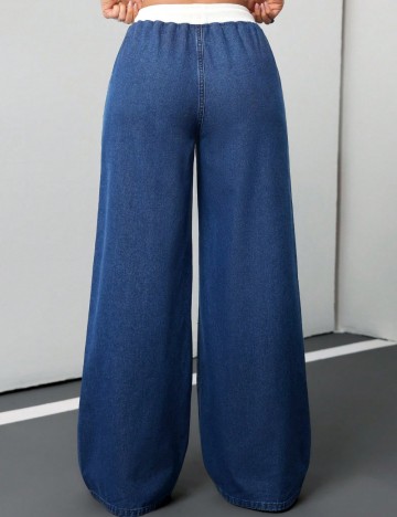 Jeans Shein, albastru