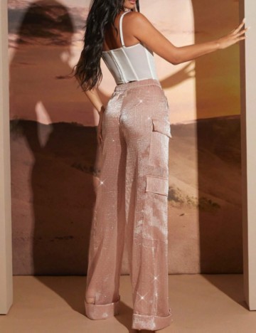 Pantaloni Shein HAUTE, roz