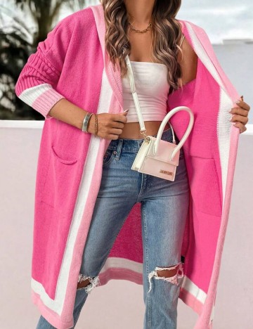 Cardigan Shein, mix culori