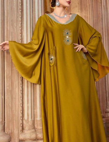 Rochie maxi Shein, galben