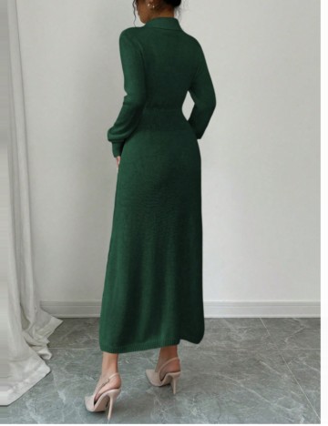 Rochie maxi Shein, verde