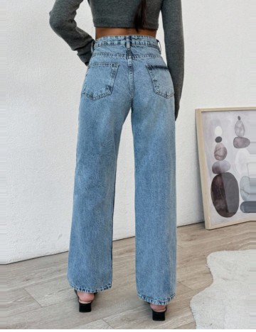 Jeans Shein, albastru