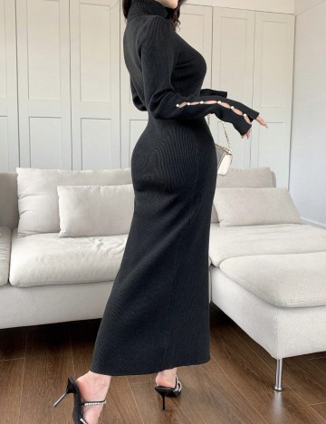 Rochie midi Shein, negru