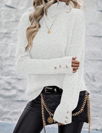 Pulover Shein, crem