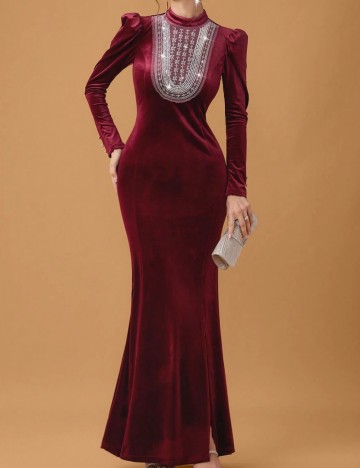 Rochie midi Shein, roșu