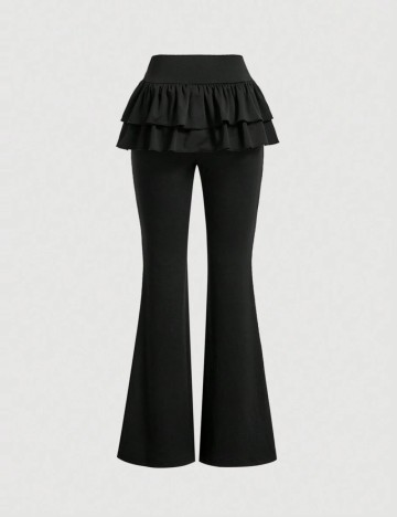 Pantaloni Shein Curve+, negru