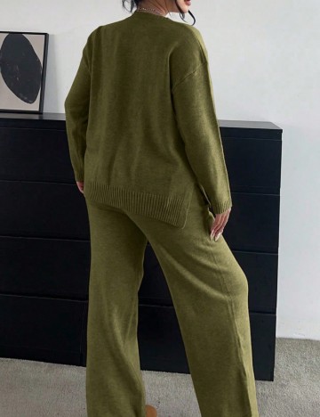 Compleu Shein Curve+, kaki