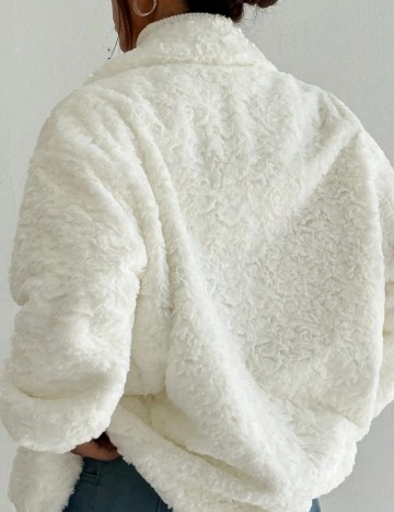 Jachetă Shein, crem