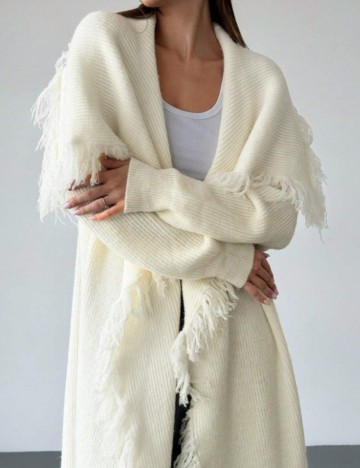 Cardigan Shein, crem