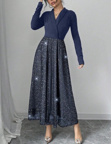Rochie midi Shein, mix culori
