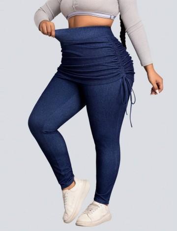 Colanti Shein Curve+, albastru
