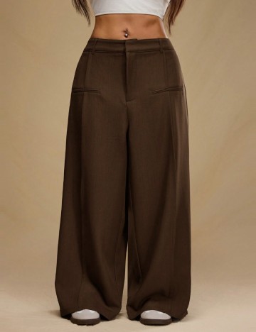 Pantaloni Shein Forever 21, maro
