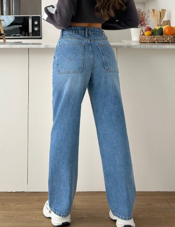 Jeans Shein, albastru