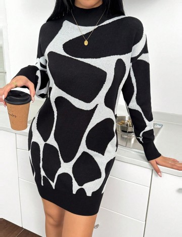 Rochie mini Shein, mix culori