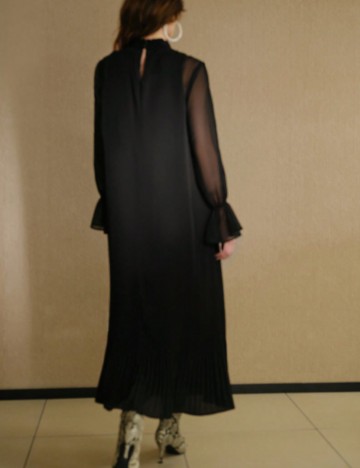 Rochie maxi Shein MOTF, negru