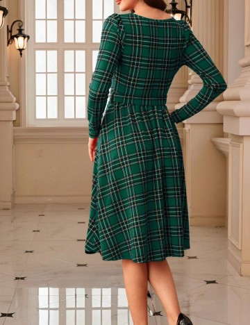 Rochie midi Shein, verde