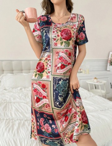 Rochie De Noapte Shein, mix culori