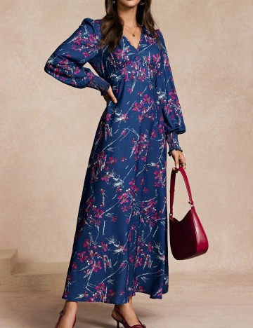 Rochie maxi Shein, albastru