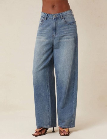 Jeans Shein, albastru