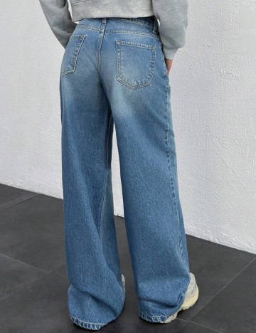 Jeans Shein, albastru