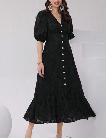 Rochie midi Shein, negru