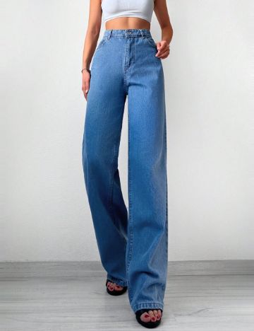 Jeans Shein, albastru