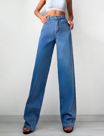 Jeans Shein, albastru