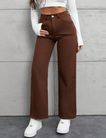 Pantaloni Shein, maro