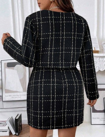 Compleu Shein Curve+, negru