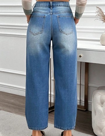 Jeans Shein, albastru