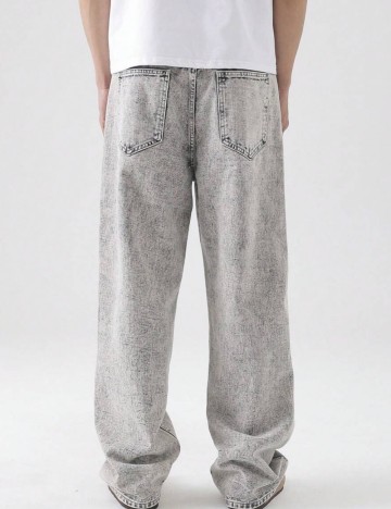 Jeans Shein MANFINITY, gri