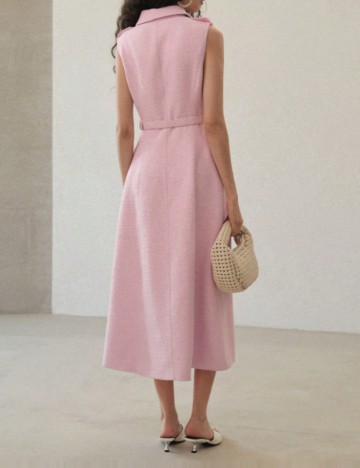 Rochie maxi Shein MOTF, roz