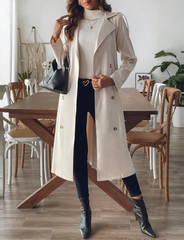 Trench Shein, bej